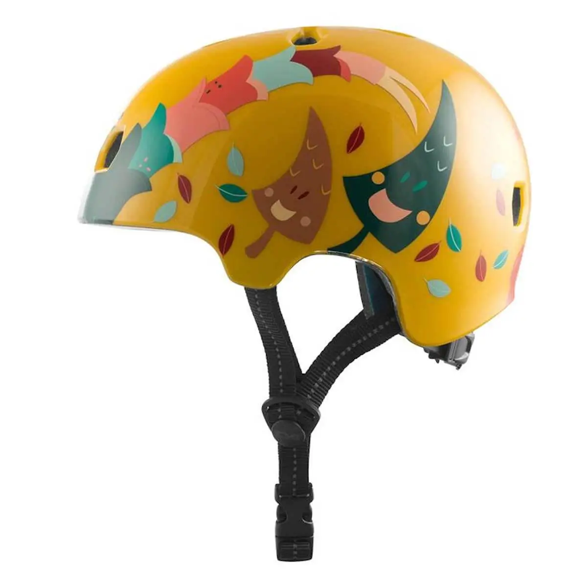 TSG Meta Kinder Skateboard Helm Happy Leaves 5 TSG Meta Kinder Skateboard Helm Happy Leaves - Afbeelding 3