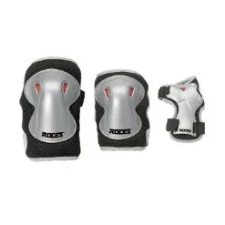 Roces Super 3-pack Skate Beschermers Voor Inline Skate Silver