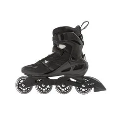 Rollerblade Zetrablade Inline Skates 80 Mm Black / Silver -Skateboards Winkel 07958600816 zetrablade photo inside side view