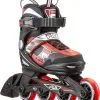 Fila J-One Kinder Inline Skates 72 Mm Black / Red -Skateboards Winkel 1033x1200