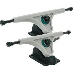 Slant Reverse Mag Kingpin Skateboard Trucks Grey / Black 180 (2 Stuks)