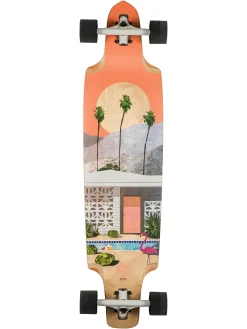 Globe Spearpoint 40" Dropthrough Longboard Motel