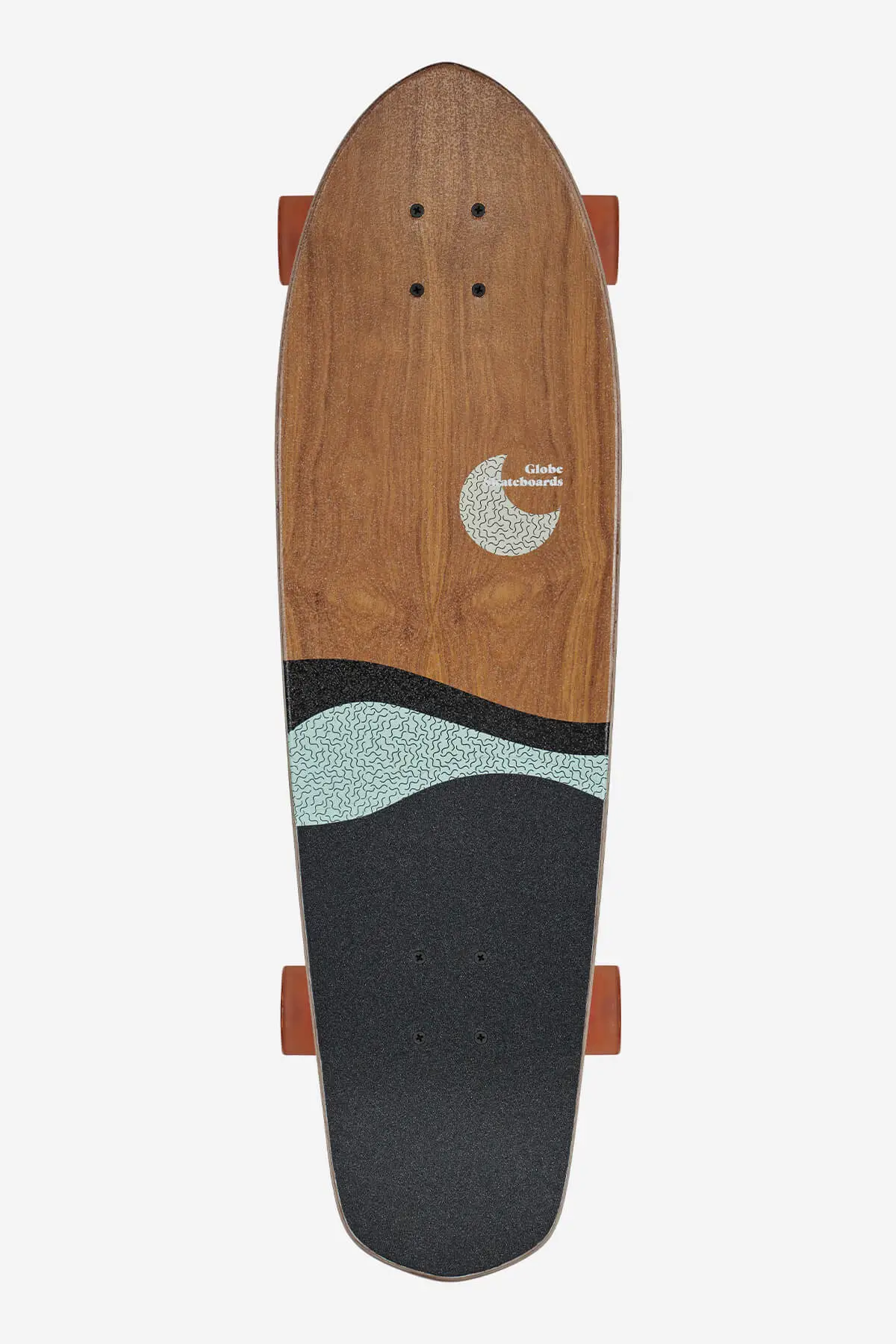 Globe Big Blazer Longboard Cruiser 32" Teak / Oceans 6 Globe Big Blazer Longboard Cruiser 32" Teak / Oceans - Afbeelding 4