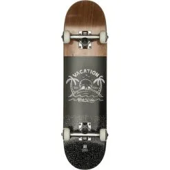 Globe Por Vida Mid 7.6" Compleet Skateboard Brown / Black
