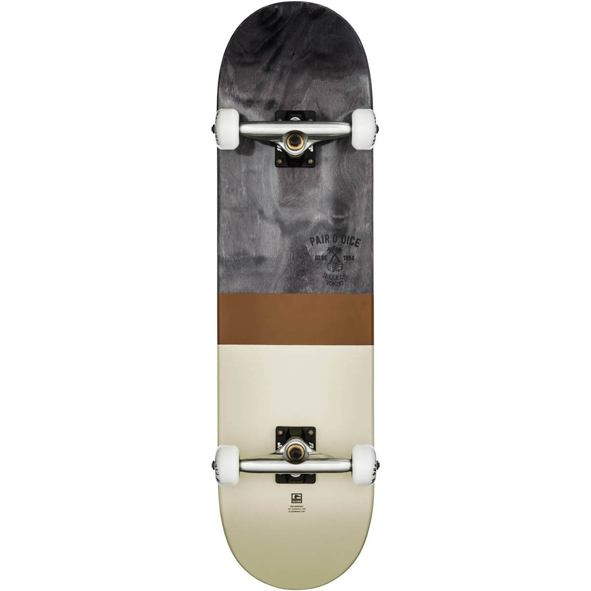 Globe G2 Half Dip 2 8.375" Compleet Skateboard Black / Tobacco 3 Globe G2 Half Dip 2 8.375" Compleet Skateboard Black / Tobacco
