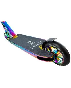 Chilli Pro Scooter Chilli Pro Reaper Reloaded Stuntstep 120mm Neochrome -Skateboards Winkel 117 10 neochrome 2