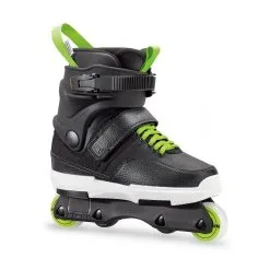 Rollerblade NJR Kids Aggressive Inline Skates Black / Army Green