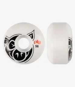 Pig Head Natural Skateboardwielen 56 Mm