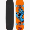 Santa Cruz Screaming Hand Mid 7.8" Compleet Skateboard Orange