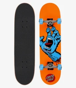 Santa Cruz Screaming Hand Mid 7.8" Compleet Skateboard Orange