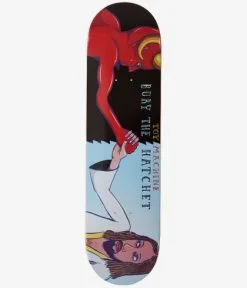 Toy Machine Bury The Hatchet 8.0" Skateboard Deck