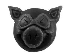Pig Head Skateboard Wax Black
