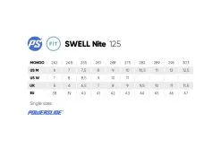 Powerslide Swell Inline Skates 125 Mm Nite -Skateboards Winkel 510050 ps swell nite 125 sizingchart