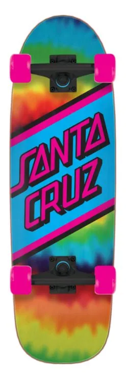 Santa Cruz Rainbow Tie Dye Street Cruiser 8.79