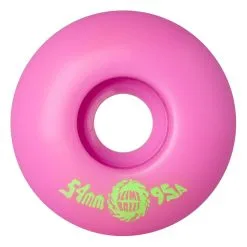 Santa Cruz 54mm Snot Rocket 95A Skateboardwielen Pastel Pink -Skateboards Winkel 58479 1000x