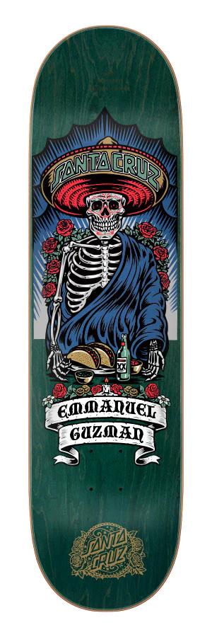 Santa Cruz Guzman Dine With Me 8.27" Skateboard Deck 3 Santa Cruz Guzman Dine With Me 8.27" Skateboard Deck