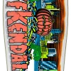 Santa Cruz Kendall Pumpkin Reissue 10” Skateboard Deck White