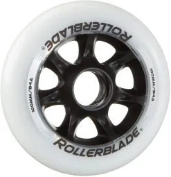 Rollerblade RB HP Inline Skate Wielen (8 Stuks) 100 Mm White