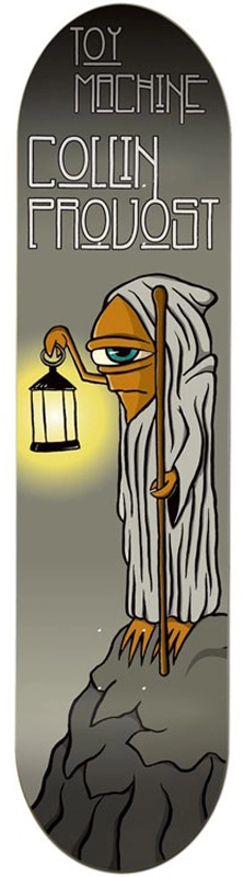 Toy Machine Provost Stairway 8.0 Skateboard Deck