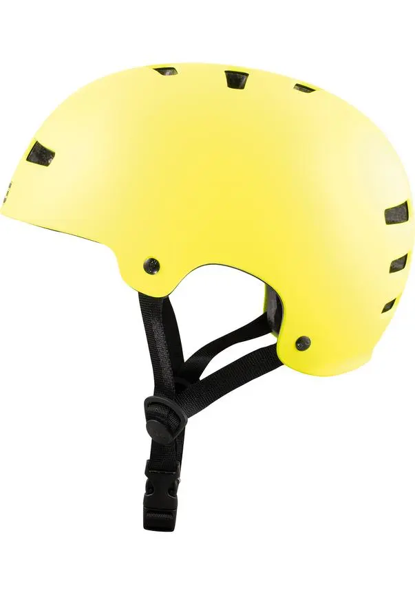 TSG Evolution Solid Colors Skateboard Helm Satin Acid Yellow 4 TSG Evolution Solid Colors Skateboard Helm Satin Acid Yellow - Afbeelding 2