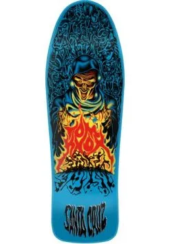 Santa Cruz Knox Firepit Reissue 10" Oldschool Skateboard Deck