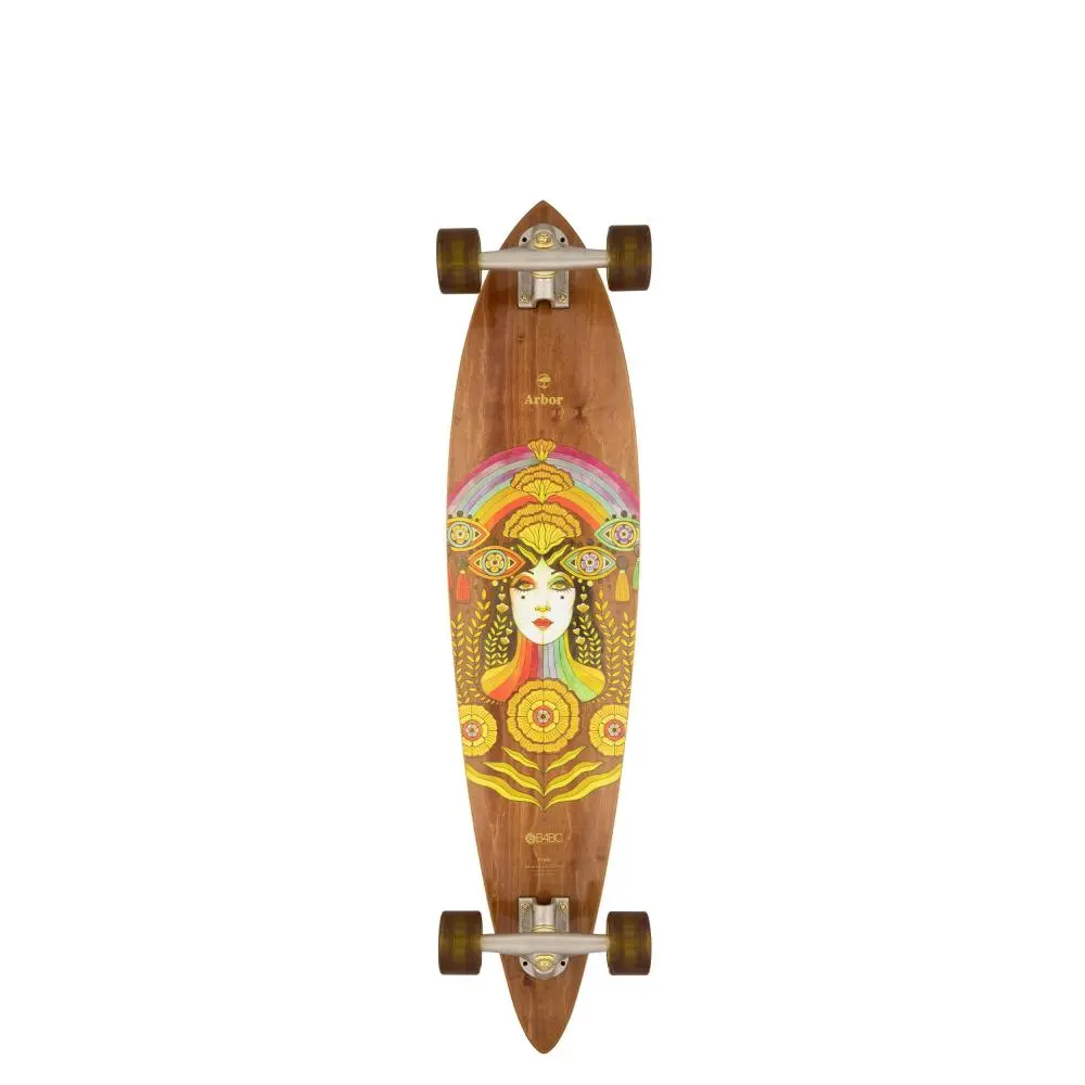 Arbor Solstice Fish B4BC 37” Pintail Longboard 5 Arbor Solstice Fish B4BC 37” Pintail Longboard - Afbeelding 3