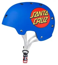 Bullet X Santa Cruz Classic Dot Helm Blauw