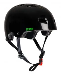 Bullet X Slime Balls Logo Kinderhelm Black