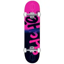 Cliché Lux Handwritten FP 8.0" Compleet Skateboard Black / Pink