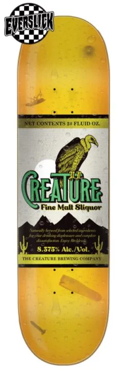 Creature Malt Sliquor Everslick Deck 8.375''