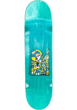 Darkroom Skateboards Darkroom Ceremony 8.625" Skateboard Deck -Skateboards Winkel darkroom skateboard decks ceremony yellow rueckenansicht 0122834