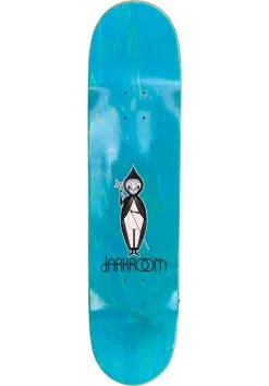 Darkroom Skateboards Darkroom Omen 8" Skateboard Deck -Skateboards Winkel darkroom skateboard decks omen white rueckenansicht 0118210