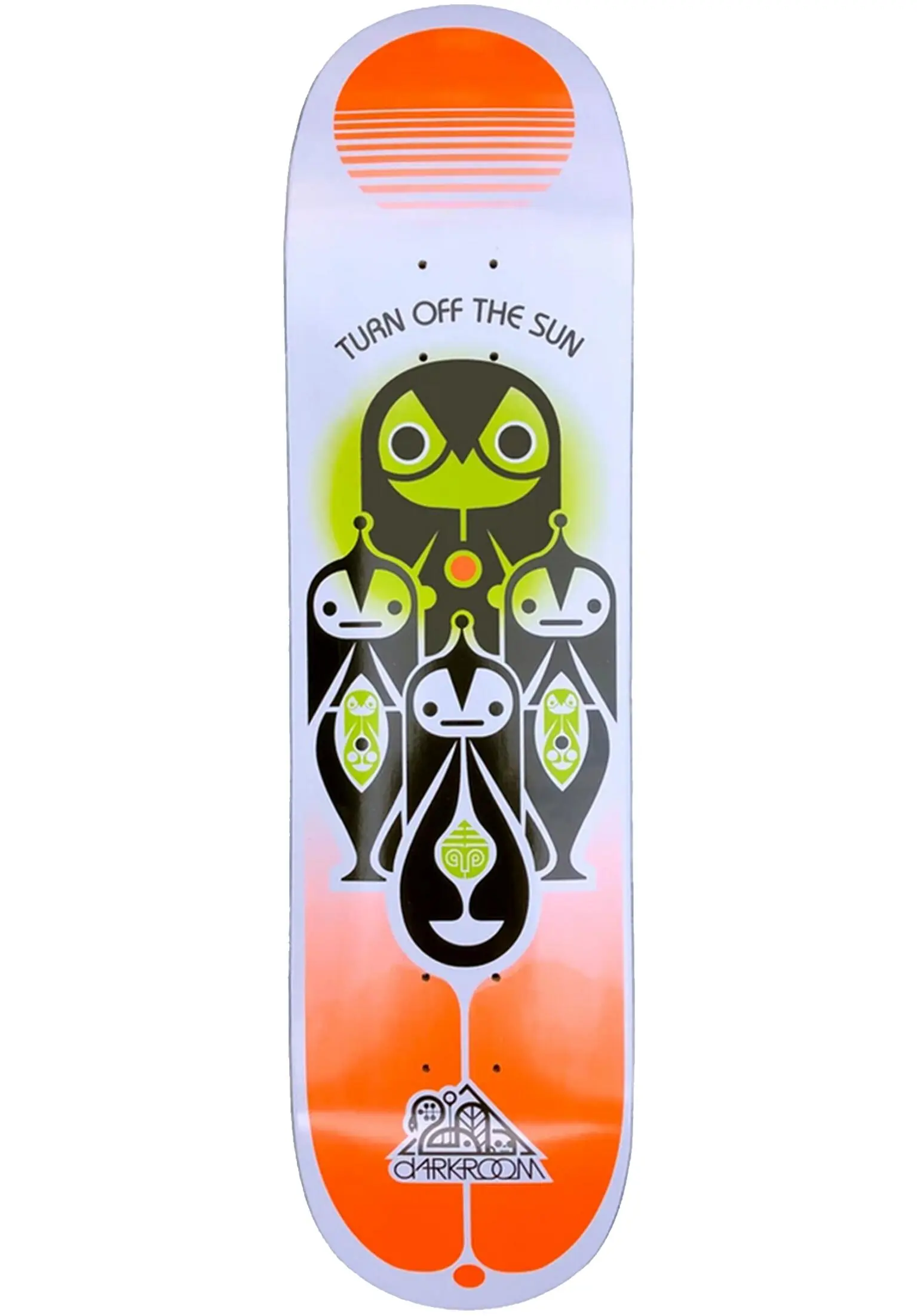 Darkroom Skateboards Darkroom Turn Of The Sun 8.125" Skateboard Deck 4 Darkroom Skateboards Darkroom Turn Of The Sun 8.125" Skateboard Deck - Afbeelding 2
