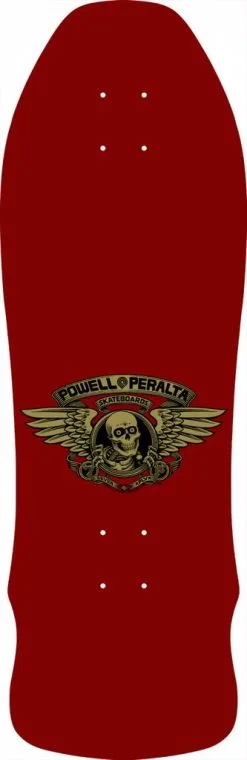 Powell Peralta Geegah Ripper 9.75" Skateboard Deck Maroon -Skateboards Winkel dcgmpsggrm a1 1024x1024