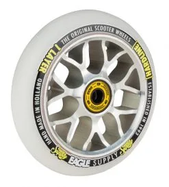 Eagle Supply Hard Line 1L X6 Core Snowballs Stuntstep Wiel Met Lagers 110mm Silver / White