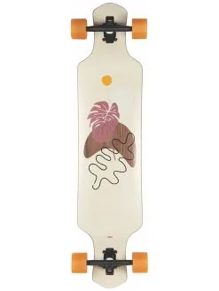 Globe Geminon Rock 40" Longboard Walnut / Monstera