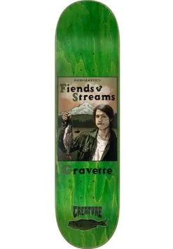 Creature Gravette Fiends And Streams 8.3" Skateboard Deck