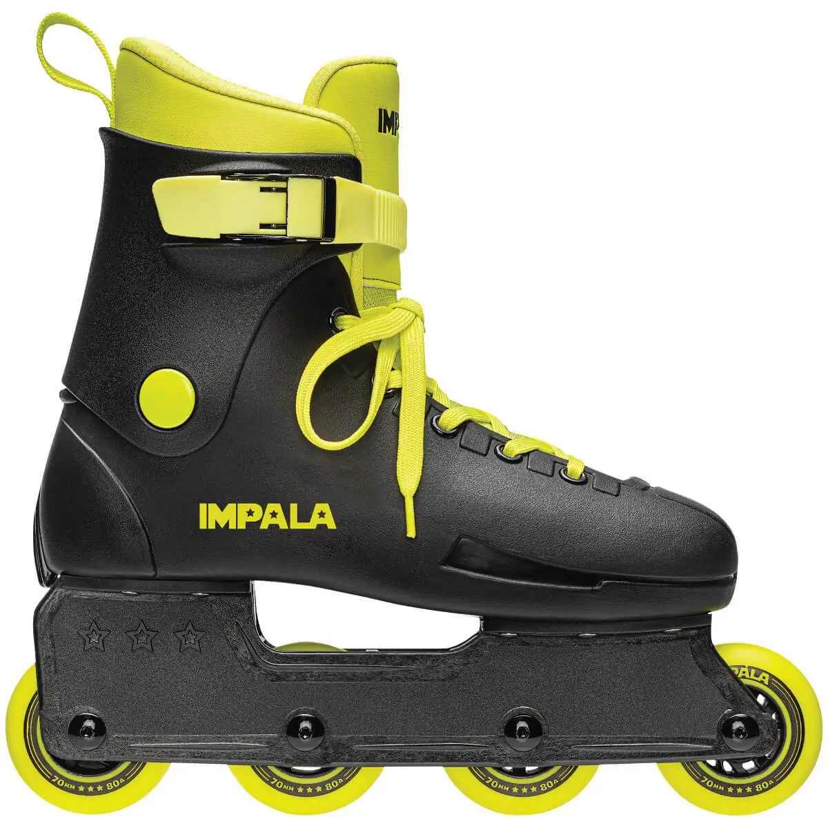 Impala Lightspeed Inline Skates 70mm Black / Fluoro 3 Impala Lightspeed Inline Skates 70mm Black / Fluoro