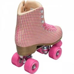 Impala Quad Rolschaatsen Pink Tartan -Skateboards Winkel improller1 pnktartan 3 1000x