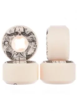 OJ Wheels 56mm Martinez Craneo Elite Mini 101A Skateboardwielen -Skateboards Winkel oj wheels rollen 56mm martinez craneo elite hardline 101a white rueckenansicht 0135179 600x600