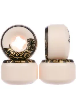 OJ Wheels 58mm Elite Mini Combo II 101A Skateboardwielen White -Skateboards Winkel oj wheels rollen elite mini combo ii 101a white rueckenansicht 0134553 3
