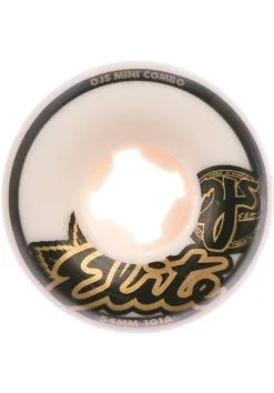OJ Wheels 58mm Elite Mini Combo II 101A Skateboardwielen White