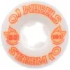 OJ Wheels 53mm From Concentrate 2 Hardline 101a Skateboardwielen -Skateboards Winkel oj wheels rollen from concentrate 2 hardline white orange vorderansicht 0135084 600x600
