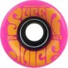 OJ Wheels 55mm Mini Super Juice 78a Skateboardwielen Pink -Skateboards Winkel oj wheels rollen mini super juice 78a pink vorderansicht 0134410