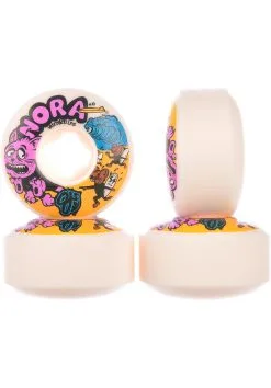 OJ Wheels 54mm Nora Vasconcellos Surfs Up 2 Elites EZ Edge 101a Skateboardwielen White -Skateboards Winkel oj wheels rollen nora vasconcellos surfs up 2 elite ez edge 101a white closeup1 0135206