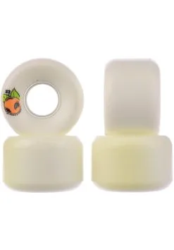 OJ Wheels 56mm Plain Jane Keyframe 87a Skateboardwielen White -Skateboards Winkel oj wheels rollen plain jane keyframe 87a white rueckenansicht 0133153 1