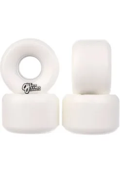 OJ Wheels 56mm Plain Jane Keyframe 87a Skateboardwielen White -Skateboards Winkel oj wheels rollen plain jane keyframe 87a white rueckenansicht