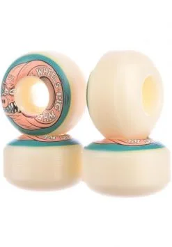 Pig Hog Wild Skateboardwielen 54 Mm Green -Skateboards Winkel pig rollen hog wild 101a white green oberansicht 0135478 600x600