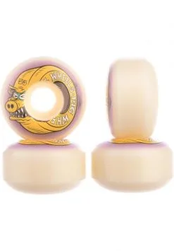 Voorkant 48 Pig Hog Wild Skateboardwielen 53 Mm Purple