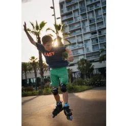 Powerslide Khaan Jr. Kinder Inline Skates Ltd Black -Skateboards Winkel powerslide khaan junior ltd 4